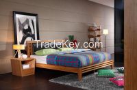 Eco-Friendly Modern King Size Carbonized bamboo bed