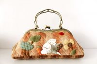 High quality gorgeous fabric rabbit handbag kit DIY material sewing kits