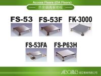 Access Floor System, OA network floor with pedestal base(500mmx500mm)