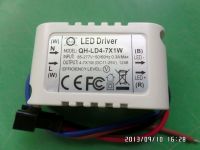 LED driver 7W 6W 5W 4W 0.3A 300mA 4-7S-1PX1 QiHan housing constant current power supply lighting transformer
