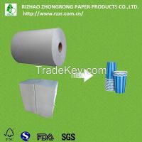 PE coated paper cup raw material in roll/sheet