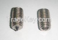 Hexagon Socket Set Screw With Cone Point