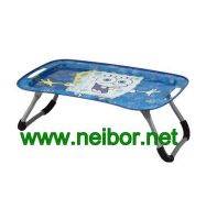 metal tin tray table laptop table