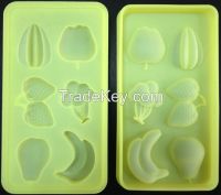 Hot sell silicone Fruit ice mould