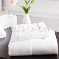 Embroidery Hotel Bath Towel With Border