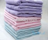 Colorful hotel hand towels