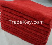 100% Cotton Red Towel