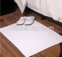 100% cotton floor mat / cotton bath mat on sale