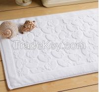 cotton hotel bath ground mat