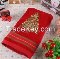 cotton christmas gift towel