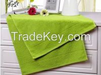 100% cotton cheap green hotel bath towel