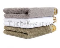 16s stain and embroidery Cotton Bath Towel