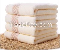 Sell stain border bath Towels