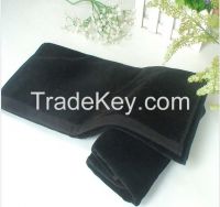 Black Velour Cotton towel