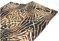 M.seven group Animal printed fabric, Polyester stretch fabric for women dress with leopard pattern