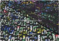 China wholesale nylon lace fabric, knitting lace composite fabric, allover lace fabric