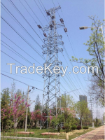 supply power transmission tower /pole
