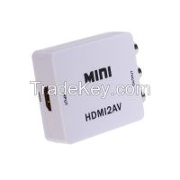 MINI HDMI to AV video converter HDMI1.3