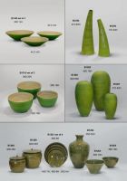 Spun bamboo products