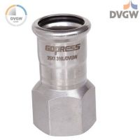 Press fitting male adaptor