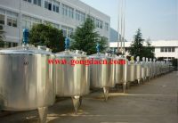 Sanitary liquid steam heating mixing tank /mixing vessel with CE certificate