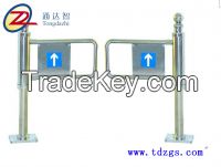 Supermarket Mechanical turnstile barrier swing gate