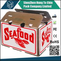 Wax dipped packaging box