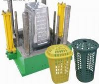 Plastic trash basket mould