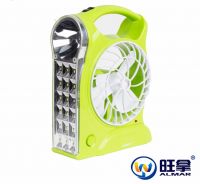 solar LED Lighting Hand lamp 1w+24 smd solar fans with light