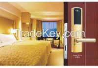 Euro standart five latch mortise lock hotel RFID card lock system network door lock