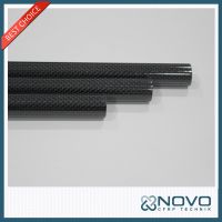 High strength Carbon Fiber Tube with 3k twill woven 1000mm long pipes