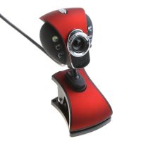 OEM fashion driver wires web cams USB 2.0 10 50.0M 6 LED PC HD Webcam Camera Web Cam with MIC