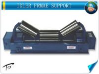 belt=6500mm.blue conveyor roller bracket, coal conveyor bracket