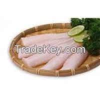 White well - trimmed pangasius fillets