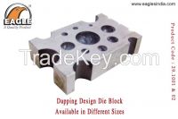 Dapping design die block