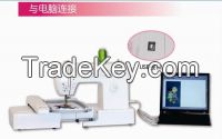 computer embroidery sewing machine/thread