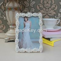 Home decor photo frame metal picture frame for wedding gifts