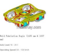Railways parts -Weld Fabriation Bogie (1435 mm & 1067 mm)