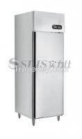 Stainless Steel Single Door Supermarket Freezer, Fan Cooling, 500L