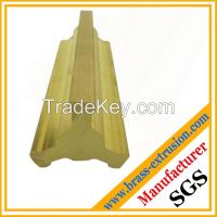 C38500 brass extrusion profiles valve parts brass valve sections profiles fittings