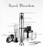 800W Hand Blender Food Processor Hand Mixer