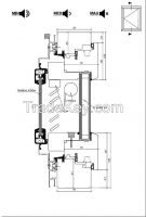 Wooden windows with increased noise insulation