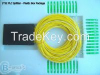 Optical Fiber 1X8 PLC Splitter PVC Box 2.0mm