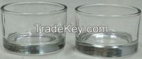 Small Glass Cup / Glass Candle Holder / Candle Jar (SS1342)