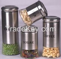 Glass Canister / Glass Jar / Storage Bottle (SS1108-2)