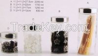 Glass Jar / Glass Canister (SS1116-3)