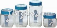 Square Glass Jar / Glass Bottle (SS1125-2)