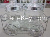 Glass Canister / Glass Jar (SS1143-1)