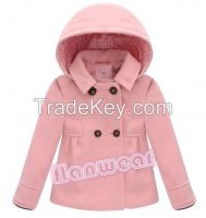 girls fake wool coat 14303