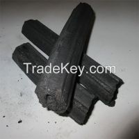 Hexagonal sawdust bbq machine made charcoal